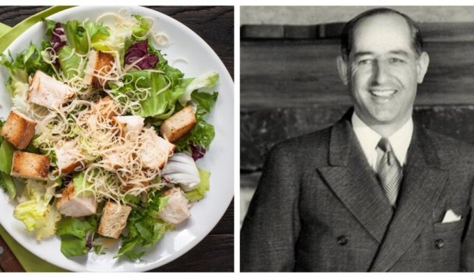 Who invented the famous Caesar salad and why it became so popular during Prohibition (4 photos)