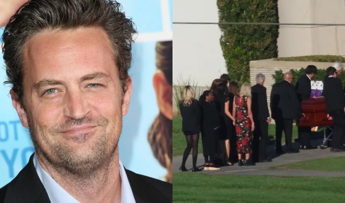 Matthew Perry was buried in Los Angeles (5 photos + 2 videos)