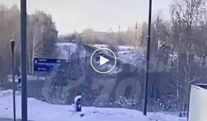 Четыре человека сгорели в «скорой» после страшного ДТП под Томском