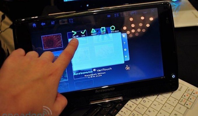 Бюджетный сенсорный нетбук от Lenovo (15 фото)