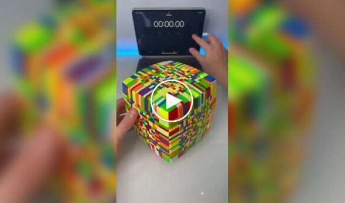 Кубик Рубика для самых терпеливых