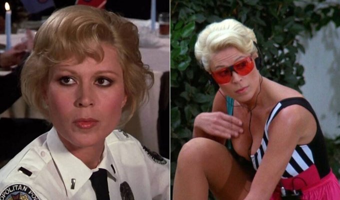 How the strict blonde cop from the Police Academy has changed (6 photos + 1 video)