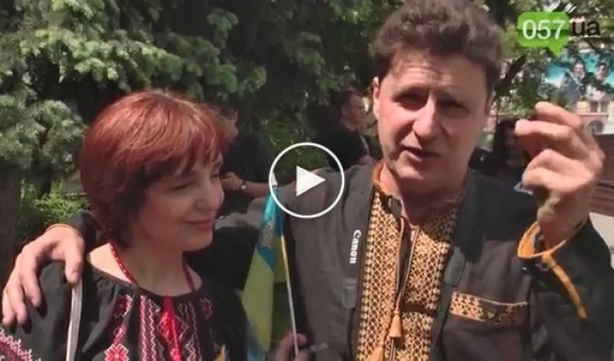 Парад вышиванок в Харькове собрал людей из разных городов и поколений