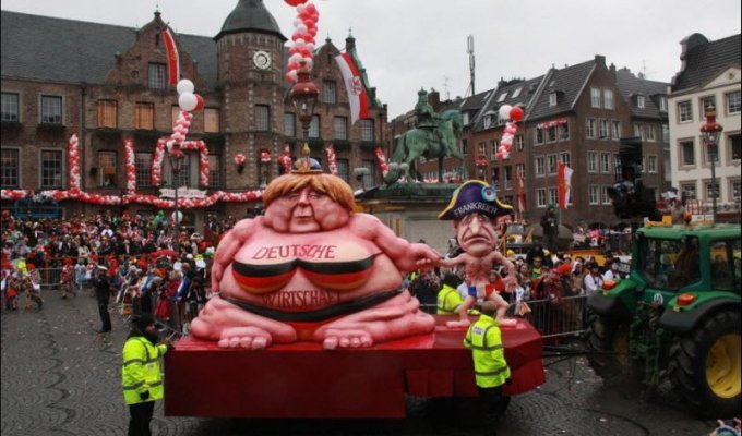 Карнавал в Дюссельдорфе 2014 (6 фото)