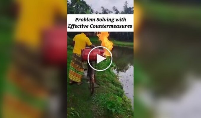Индусы и их приключения по тушения газового балона