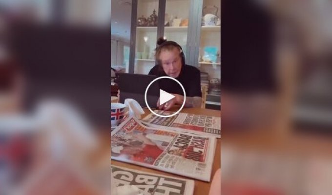 Последнее видео с Оззи Осборном за сутки до его смерти