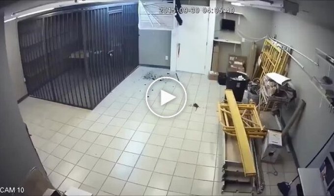Вход для вора, выход с полицией