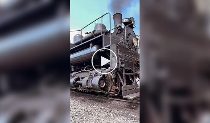 The brutality of this locomotive is off the charts