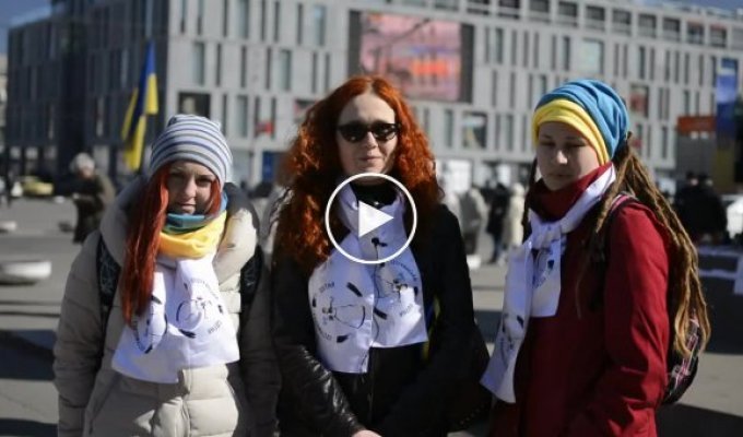 Обращение медицинской сотни к украинским военным в Крыму (майдан)