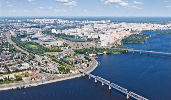 Летние панорамы Киева (9 фото)