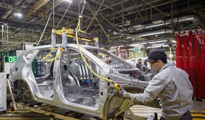 Как собирают автомобили на заводе Nissan в Петербурге (21 фото)