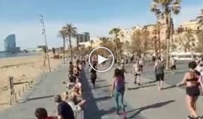 В Испании людям разрешили выходить на пробежки