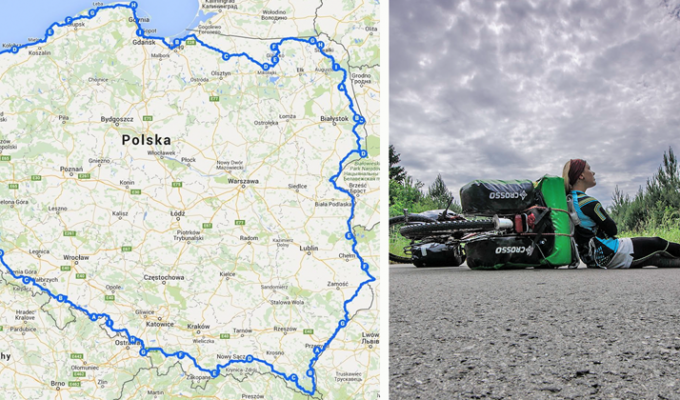 Велосипедистка объехала Польшу вокруг, доказав, что путешествовать интересно не только за границей (33 фото)