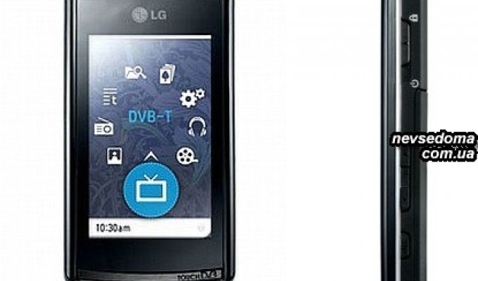 LG T80 - мультимедийный плеер с сенсорным интерфейсом