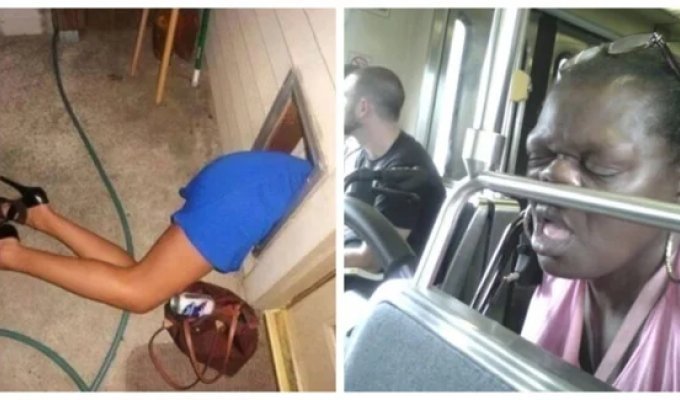 22 Photos of People Asleep in the Most Unexpected Places (23 photos)