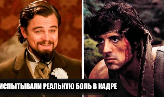 8 відомих акторів, які зазнавали справжнього болю в кадрі, але не вийшли з образу (13 фото)