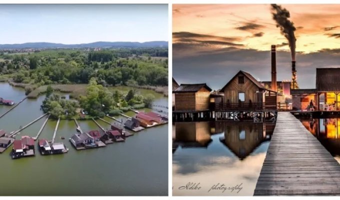 Hungarian Atlantis: the secret of the ghost lake Bokodi (15 photos + 1 video)