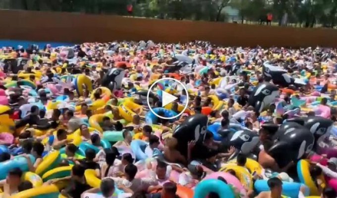Беспощадный отдых в китайских аквапарках