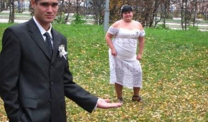 Свадебные кошмары. Невеста на ладошке! (16 фото)