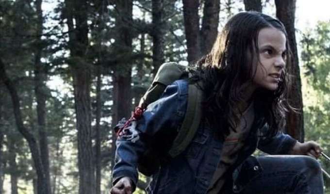 Дафни Кин, сыгравшая мутанта Лору (X-23) в "Логане" поражает красотой и формами (5 фото)