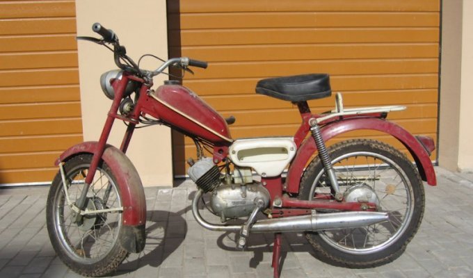 Brand new moped "Verkhovyna-3" 1971 (20 photos)