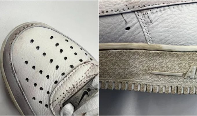 Nike выпустили грязные и поношенные кроссовки (4 фото)