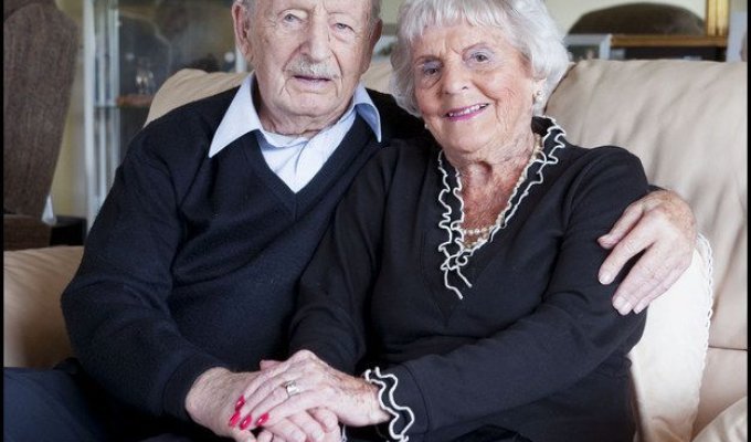 80 лет в браке (3 фото)