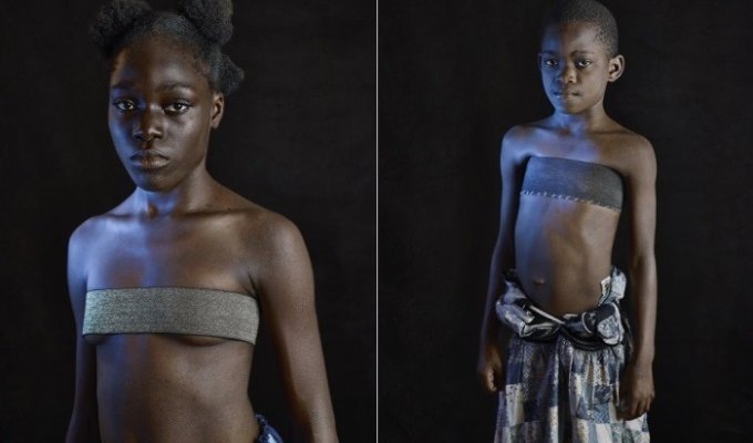 Шокирующая традиция Камеруна — утюжка груди (8 фото)