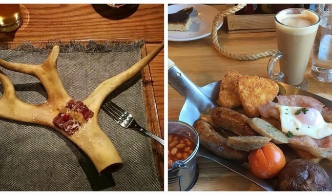 Unusual ways of serving dishes that can both delight and annoy (26 photos)