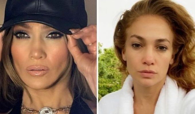 “Before and after”: celebrities who are not afraid to show themselves without makeup (12 photos)