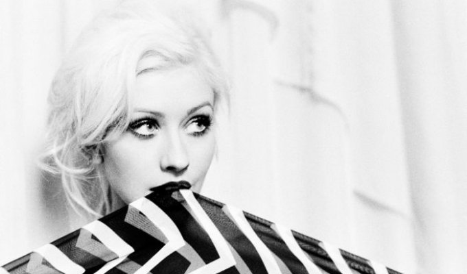 Ретро - гламурная Christina Aguilera (3 фото)