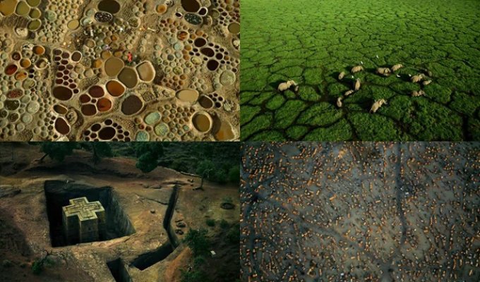 C высоты — Африканское портфолио фотографа Джорджа Стейнмеца (24 фото)