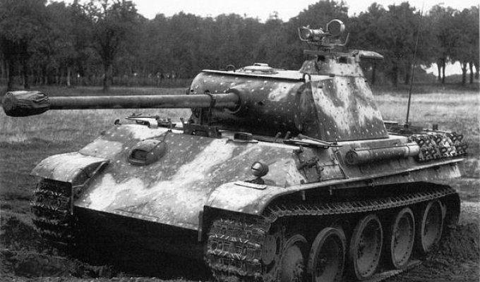 Приборы ночного видения для немецких танкистов (10 фото)