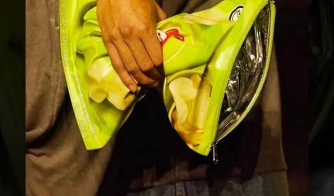 Balenciaga випустять сумку у вигляді пакета з-під чіпсів (3 фото)