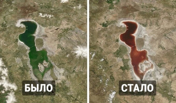 12 comparisons of how our planet is changing (13 photos)