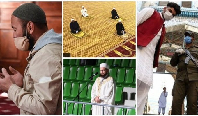 Рамадан 2020: как пандемия ломает религиозные традиции (21 фото)