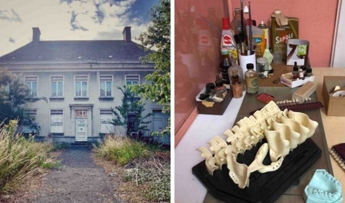 Заброшенный дом стоматолога, в котором почти всё осталось на своих местах (11 фото)