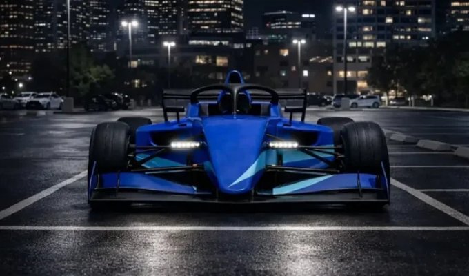 Спорткар в стиле формульных болидов выпустят на дороги общего пользования (8 фото)