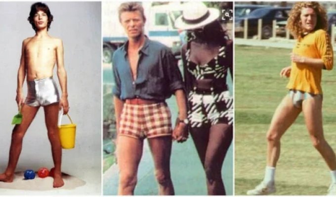 From Mercury to Def Leppard: 20+ rock stars and rebels of the past in short shorts (23 photos)
