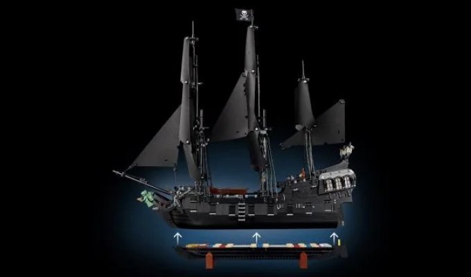 Что подарить мальчику за 30: Lego выпускает «Чёрную жемчужину» из «Пиратов Карибского моря» (5 фото)