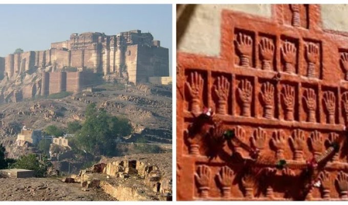 Mehrangarh Fort: memorable marks of a fatal faith on bricks of history (10 photos)