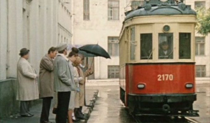 Исторические трамваи в кино (18 фото)