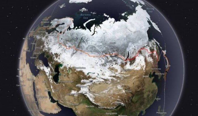 Руслан Шакін поодинці пробіг навколо світла: подолав відстані рівну довжині екватора (2 фото + 2 відео)