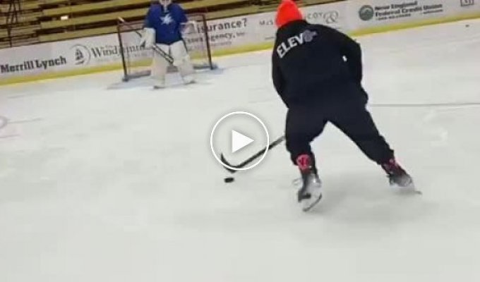 This is hockey technique.