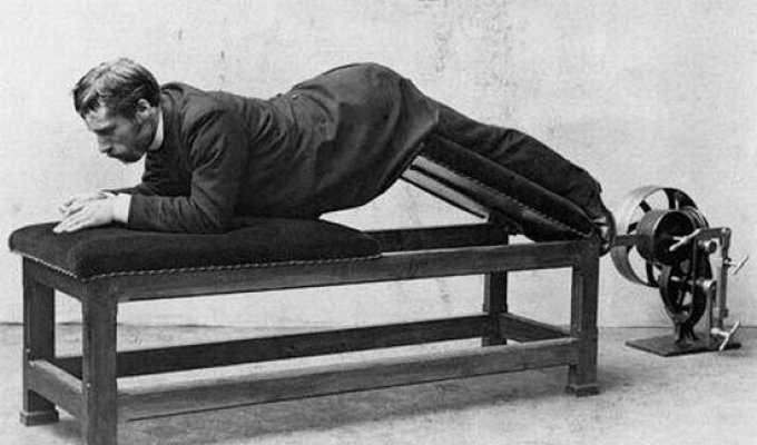  Фитнес в 19 веке (8 фото)