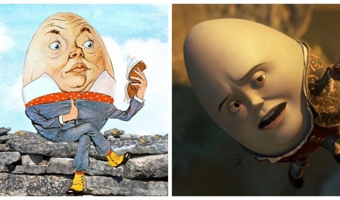 Humpty Dumpty: how did a huge humanoid egg end up on the wall, and who put it there? (10 photos)