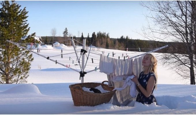 Вот как выглядит весна в Швеции! (1 фото + 3 видео)