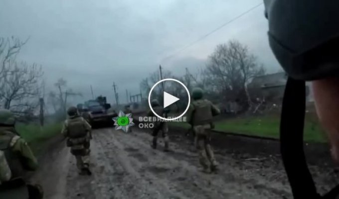 Бой от первого лица в Луганской области. Работают наши морпехи