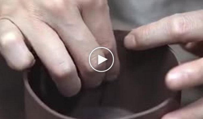 Чайник созданный вручную по необычной технологии