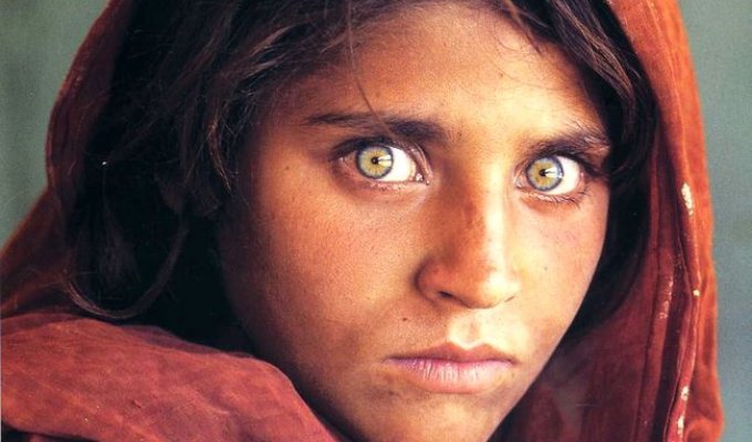 Фотография афганской девушки из Пешавара (большое фото)